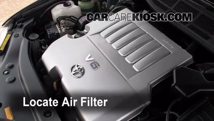 2008 Toyota Avalon Limited 3.5L V6 Air Filter (Engine) Replace
