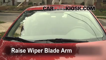 2008 Toyota Camry LE 2.4L 4 Cyl. Windshield Wiper Blade (Front) Replace Wiper Blades