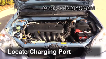 2008 Toyota Matrix XR 1.8L 4 Cyl. Air Conditioner Recharge Freon
