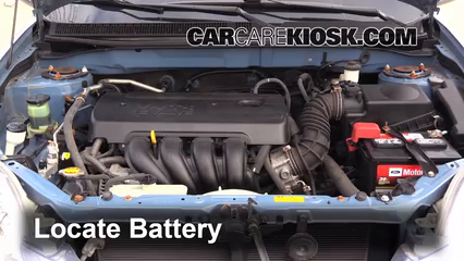2008 Pontiac Vibe 1.8L 4 Cyl. Battery