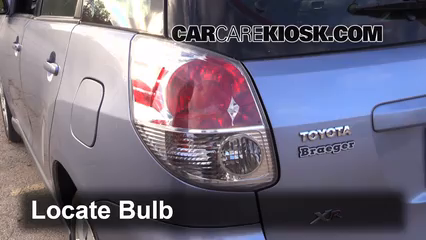 2008 Toyota Matrix XR 1.8L 4 Cyl. Lights Reverse Light (replace bulb)