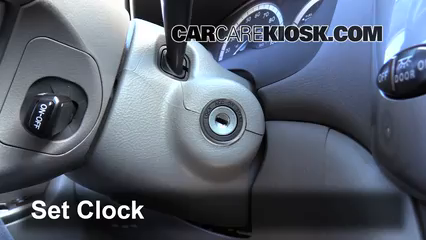 2008 Toyota Sienna CE 3.5L V6 Mini Passenger Van Clock Set Clock