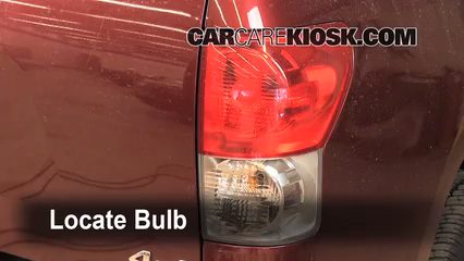 2008 Toyota Tundra SR5 4.7L V8 Crew Cab Pickup Lights Turn Signal - Rear (replace bulb)