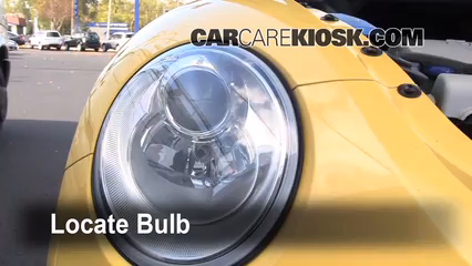 2008 Volkswagen Beetle S 2.5L 5 Cyl. Hatchback Lights Daytime Running Light (replace bulb)