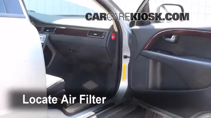 2008 Volvo XC70 3.2 3.2L 6 Cyl. Filtro de aire (interior)