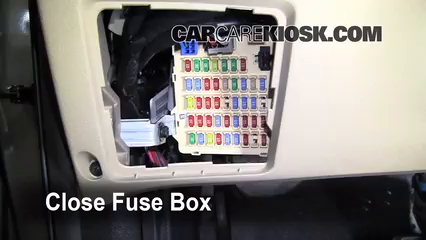 Interior Fuse Box Location: 2007-2012 Hyundai Santa Fe ... hyundai veracruz fuse panel diagram 