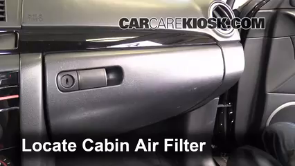 Cabin Filter Replacement Mazda 3 2004 2009 2009 Mazda 3 S 2 3l