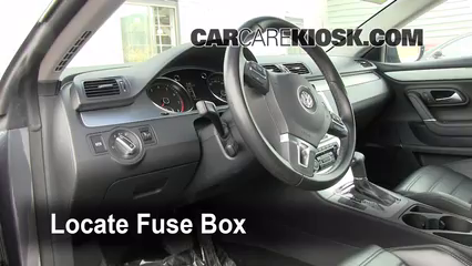 Interior Fuse Box Location: 2009-2017 Volkswagen CC - 2009 ... car light wiring diagrams multiple lights 