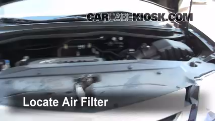 2009 Acura MDX 3.7L V6 Filtre à air (moteur)