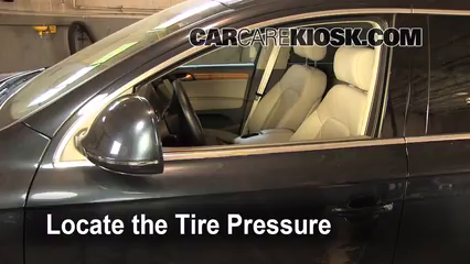 2009 Audi Q7 Premium 3.6L V6 Tires & Wheels Check Tire Pressure
