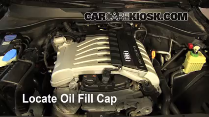 q7 audi oil 2009 filter v6 6l 2007 change q5 premium pan jack leaks antifreeze level check