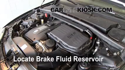 2009 BMW 135i 3.0L 6 Cyl. Turbo Coupe Brake Fluid Check Fluid Level