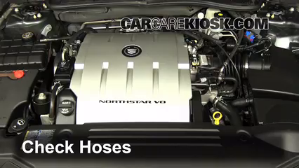 2009 Cadillac DTS Platinum 4.6L V8 Hoses Check Hoses