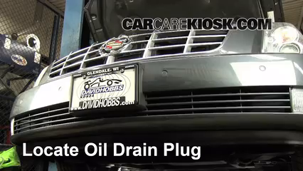 2009 Cadillac DTS Platinum 4.6L V8 Oil Change Oil and Oil Filter