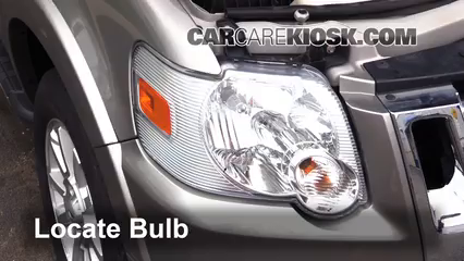 2009 Ford Explorer Sport Trac Limited 4.6L V8 Lights Headlight (replace bulb)