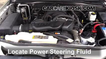 2009 Ford Explorer Sport Trac Limited 4.6L V8 Power Steering Fluid
