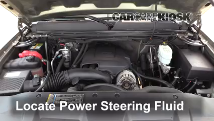 2009 GMC Sierra 2500 HD SLE 6.0L V8 Crew Cab Pickup (4 Door) Power Steering Fluid