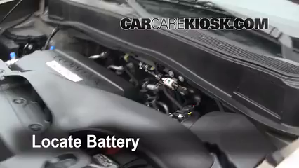2009 Honda Pilot Touring 3.5L V6 Batterie Nettoyer la batterie et les cosses