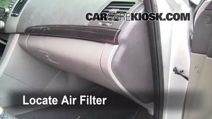 2009 Hyundai Sonata GLS 2.4L 4 Cyl. Air Filter (Cabin)