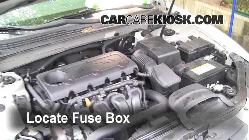 2009 hyundai sonata cigarette lighter fuse Blown Fuse Check 2009 Hyundai Sonata GLS 2.4L 4 Cyl