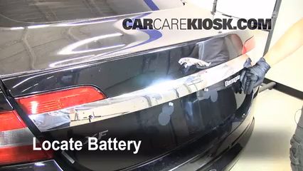 2009 Jaguar XF Luxury 4.2L V8 Battery Replace