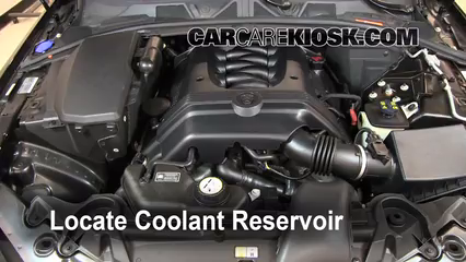 2009 Jaguar XF Luxury 4.2L V8 Coolant (Antifreeze) Add Coolant