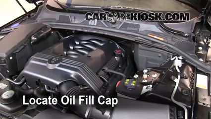 2009 Jaguar XF Luxury 4.2L V8 Oil Add Oil