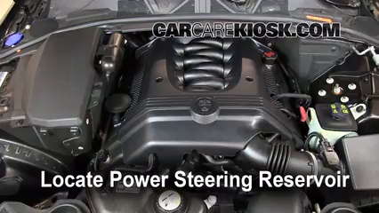 2009 Jaguar XF Luxury 4.2L V8 Power Steering Fluid Check Fluid Level