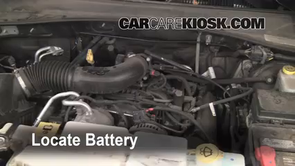 2009 Jeep Liberty Sport 3.7L V6 Battery Clean Battery & Terminals