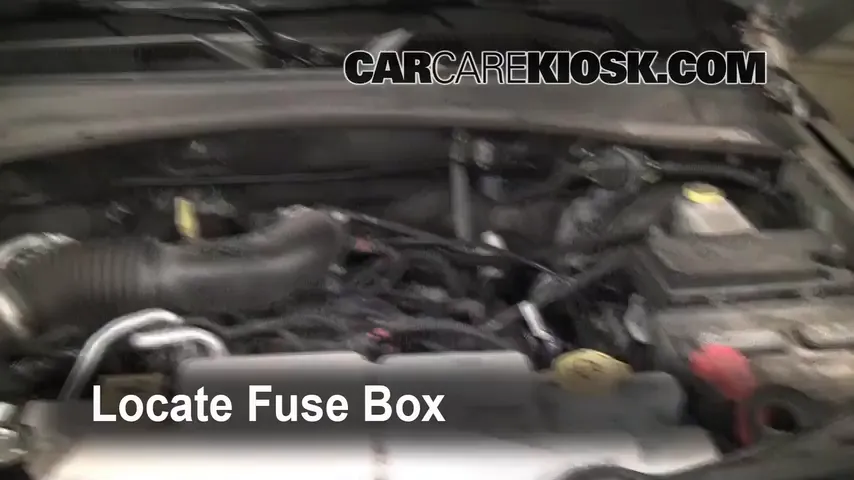 Replace a Fuse: 2009 Jeep Liberty Sport 3.7L V6