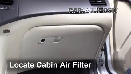2009 Kia Optima EX 2.4L 4 Cyl. Air Filter (Cabin)