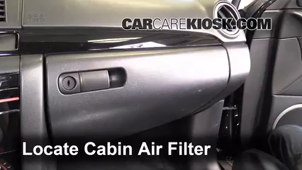 2009 Mazda 3 S 2.3L 4 Cyl. Sedan Air Filter (Cabin) Replace