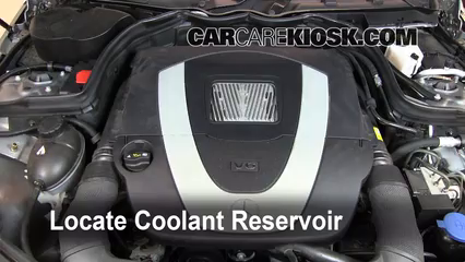 2009 Mercedes-Benz C300 Sport 3.0L V6 Coolant (Antifreeze) Add Coolant
