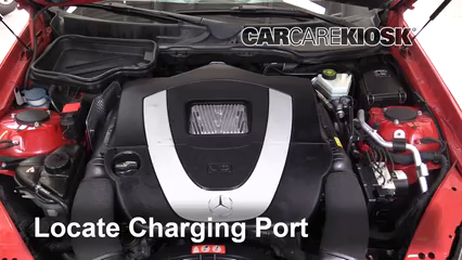 2009 Mercedes-Benz SLK300 3.0L V6 Climatisation Ajouter du réfrigérant