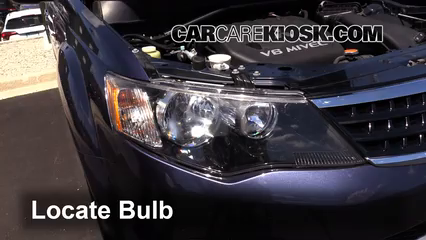 2009 Mitsubishi Outlander XLS 3.0L V6 Lights Highbeam (replace bulb)