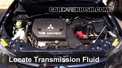 2009 Mitsubishi Outlander XLS 3.0L V6 Líquido de transmisión