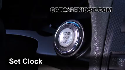 2009 Nissan Altima S 2.5L 4 Cyl. Sedan (4 Door) Clock