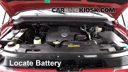2009 Nissan Armada SE 5.6L V8 FlexFuel Batterie Changement