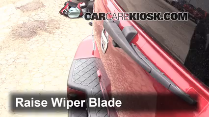 2009 Nissan Armada SE 5.6L V8 FlexFuel Windshield Wiper Blade (Rear) Replace Wiper Blade