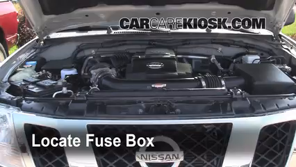 2009 Nissan Frontier LE 4.0L V6 Crew Cab Pickup Fuse (Engine) Check