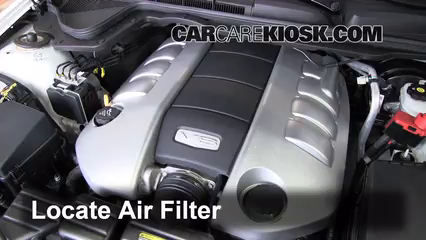 2009 Pontiac G8 GT 6.0L V8 Filtro de aire (motor) Control