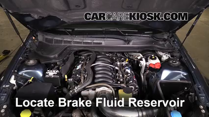 2009 Pontiac G8 GT 6.0L V8 Brake Fluid Check Fluid Level