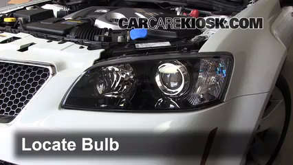 2009 Pontiac G8 GT 6.0L V8 Éclairage Feu clignotant avant (remplacer l'ampoule)