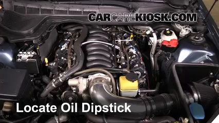 2009 Pontiac G8 GT 6.0L V8 Oil Check Oil Level