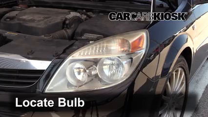 2009 Saturn Aura XR 3.6L V6 Lights Parking Light (replace bulb)