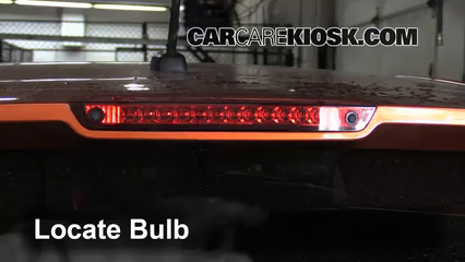 2009 Saturn Vue Red Line 3.6L V6 Lights Center Brake Light (replace bulb)
