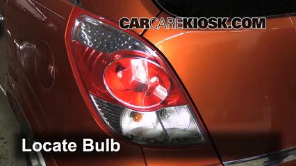 2009 Saturn Vue Red Line 3.6L V6 Éclairage Feux de position arrière (remplacer ampoule)