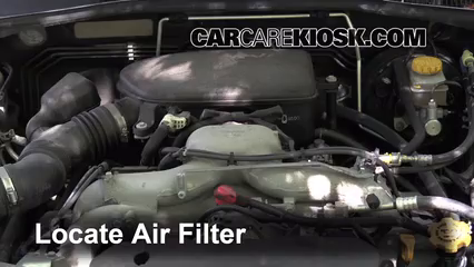 2009 Subaru Outback 2.5i Limited 2.5L 4 Cyl. Air Filter (Engine) Replace