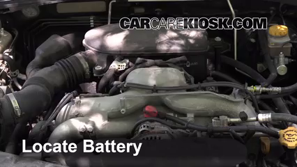2009 Subaru Outback 2.5i Limited 2.5L 4 Cyl. Battery Replace