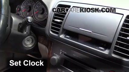 2009 Subaru Outback 2.5i Limited 2.5L 4 Cyl. Clock